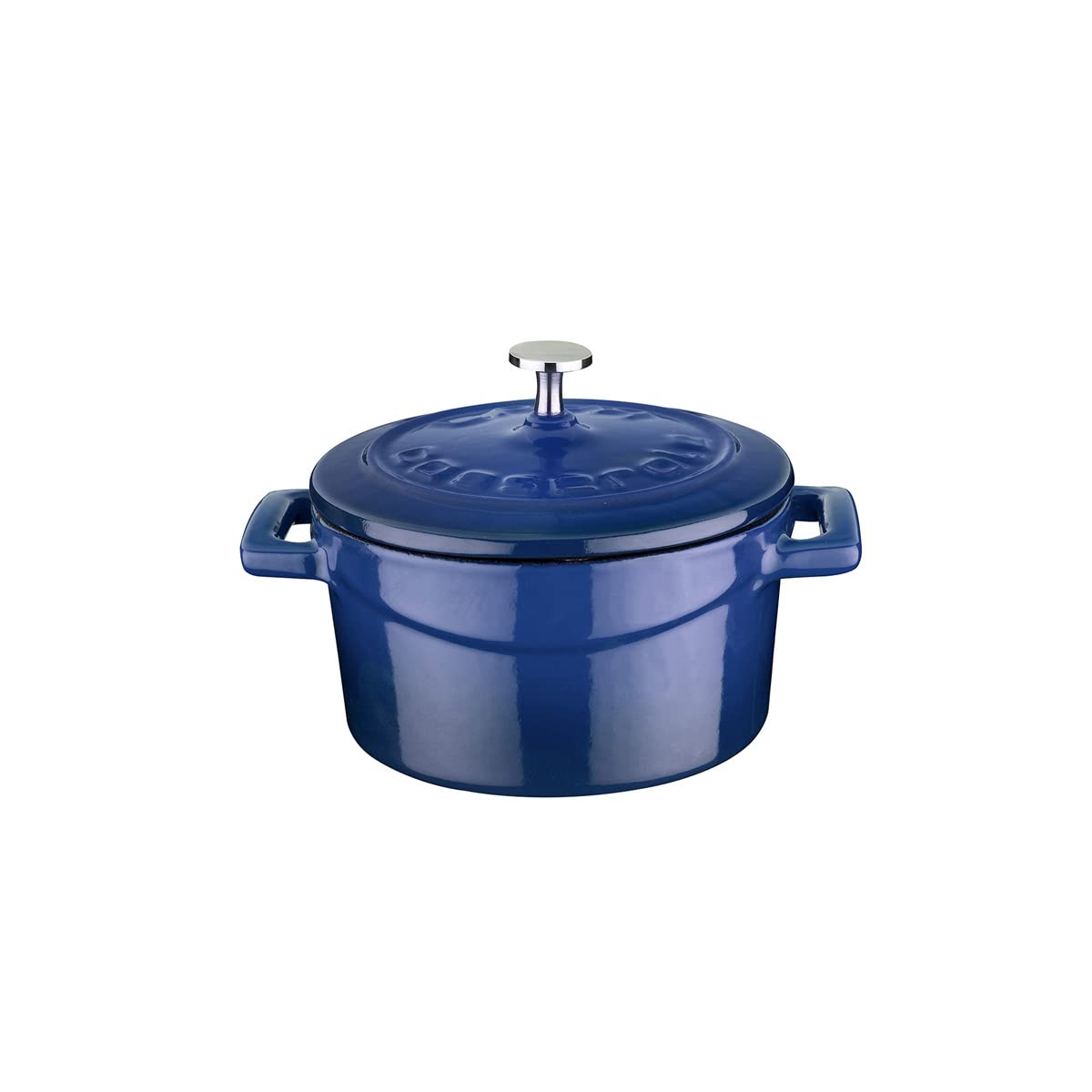 Lava Metal Döküm Mini Tencere, Trendy, 10 cm, 0.35 L Hacim, Mavi