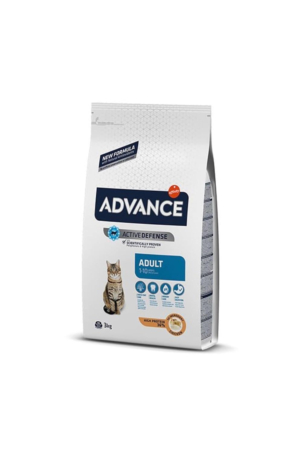 Advance Tavuklu ve Pirinçli Yetişkin Kedi Maması 3 Kg