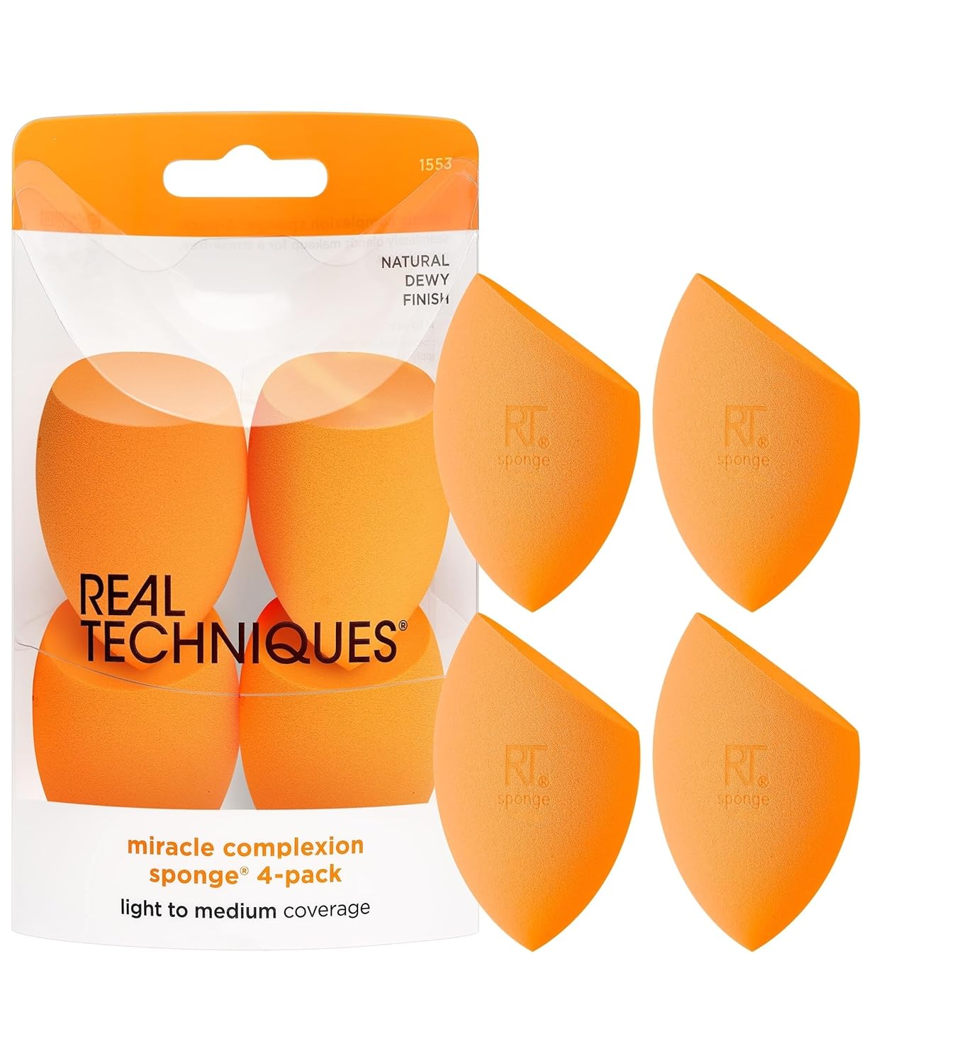 Real Techniques 4'lü Mucize Makyaj Süngeri RT-1553