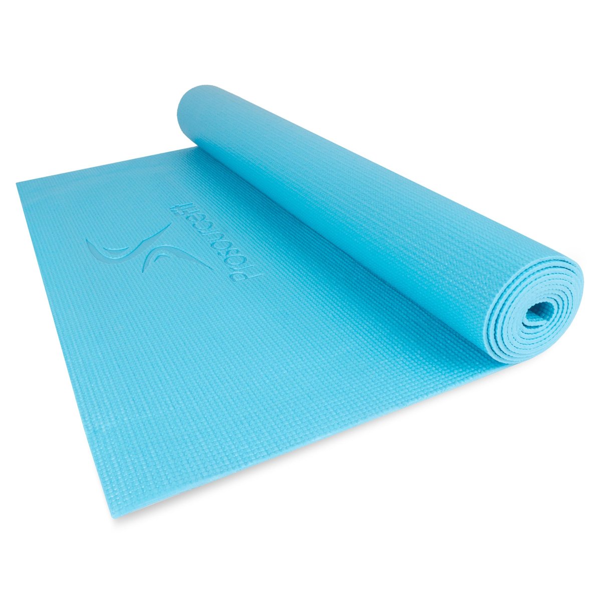 ProsourceFit klasik yoga matı 3 mm kalınlığında, ekstra uzun 183 cm, kaymaz tutuşlu, yoga, pilates ve egzersiz için hafif fitness matı