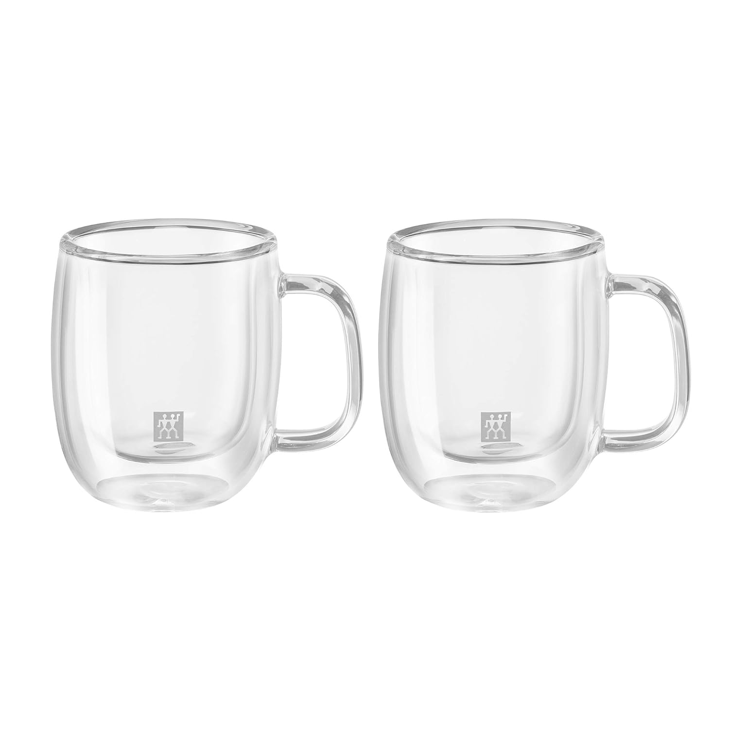 Zwilling Sorrento Çift Camlı Kulplu 2'li Espresso Bardak Seti, 80 ml