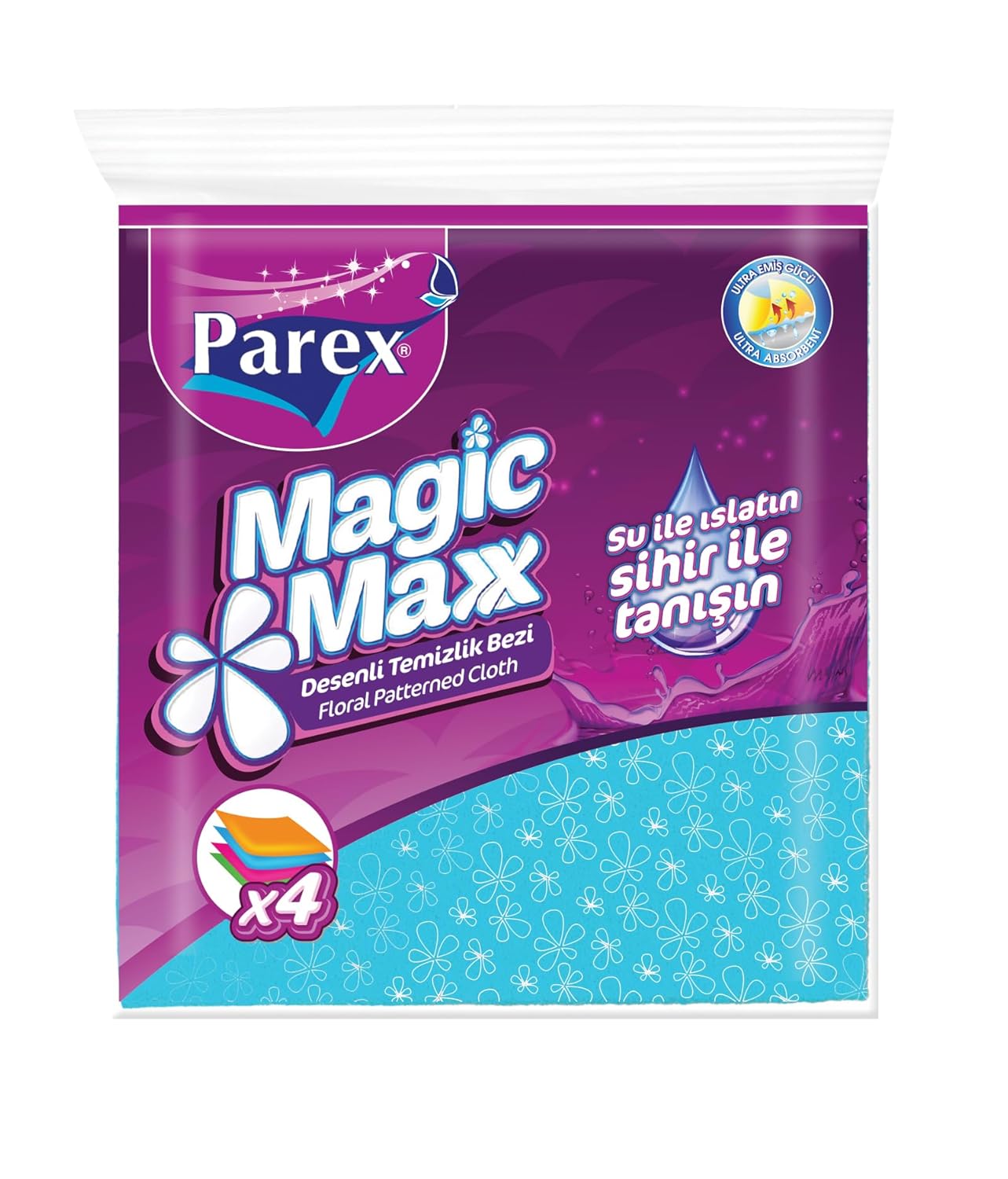 Parex Magic Maxx Temizlik Bezi 4'lü