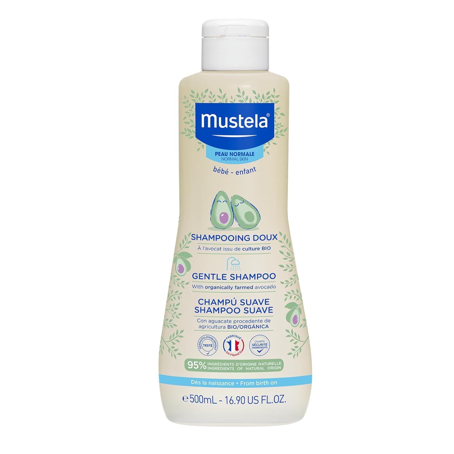 Mustela Gentle Shampoo Bebek Şampuanı 500 Ml