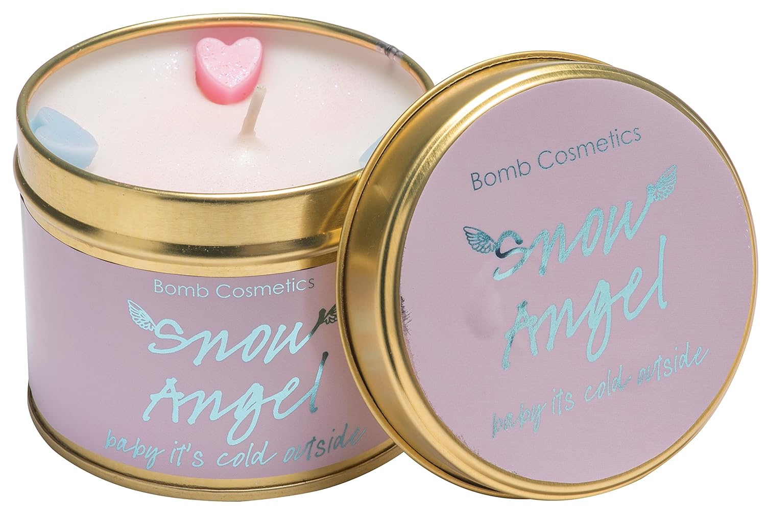 Bomb Cosmetics Snow Angel Teneke Mum 1 Paket (1 x 1 Adet)