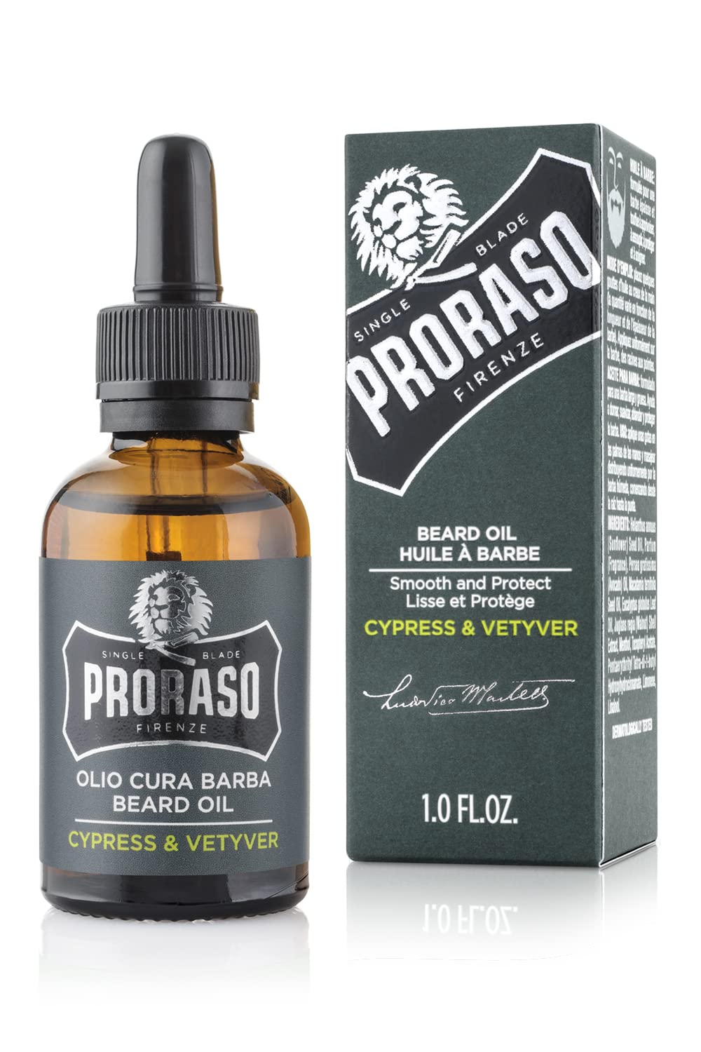 Proraso Beard Oil / Sakal Bakım Yağı Cypress Vetyver, 30 Ml