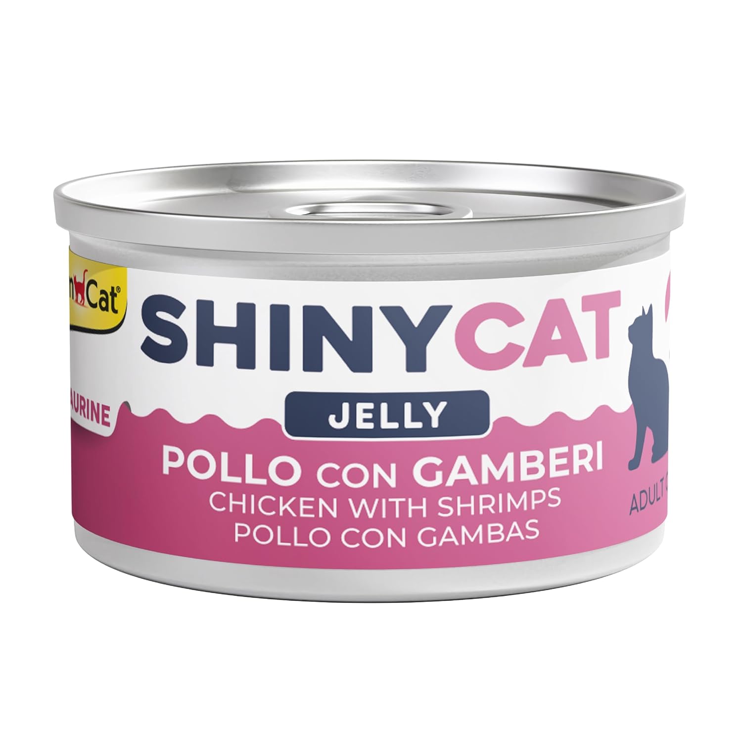 GimCat Shinycat Konserve Kedi Maması - Tavuklu Karidesli 70 gr