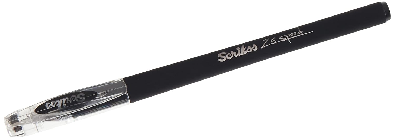 Scrikss Office Speed Jel Tükenmez Kalem Siyah 0.5 Mm