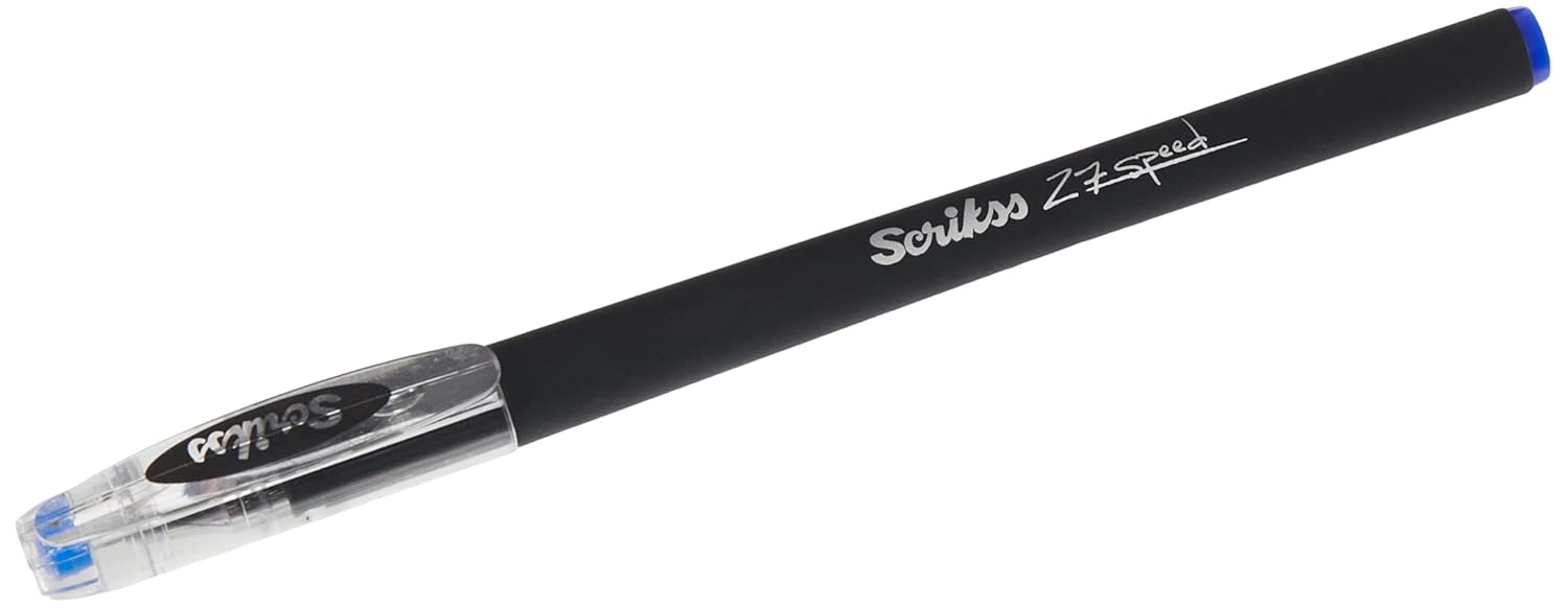 Scrikss Office Speed Jel Tükenmez Kalem Mavi 0.7 Mm