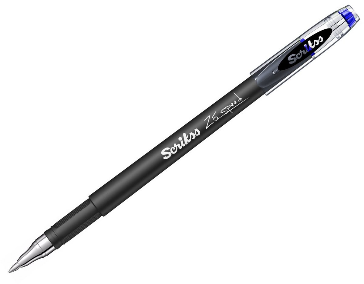 Scrikss Office Speed Jel Tükenmez Kalem Mavi 0.5 Mm
