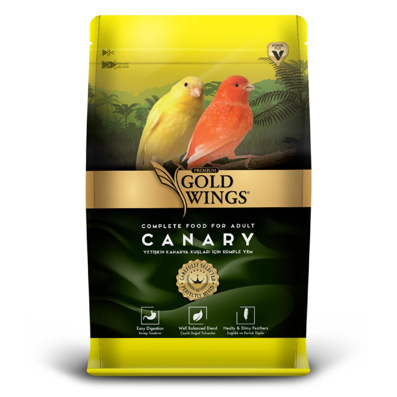 Gold Wings Premium Kanarya Yemi, 1 Kg