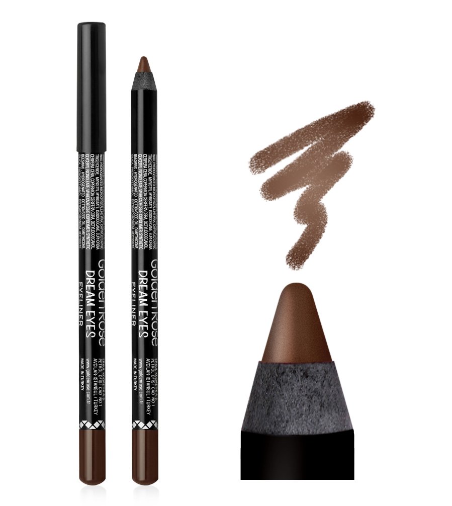 Golden Rose Dream Eyes Eyeliner No: 407 - Mat Bitişli Yumuşak Göz Kalemi