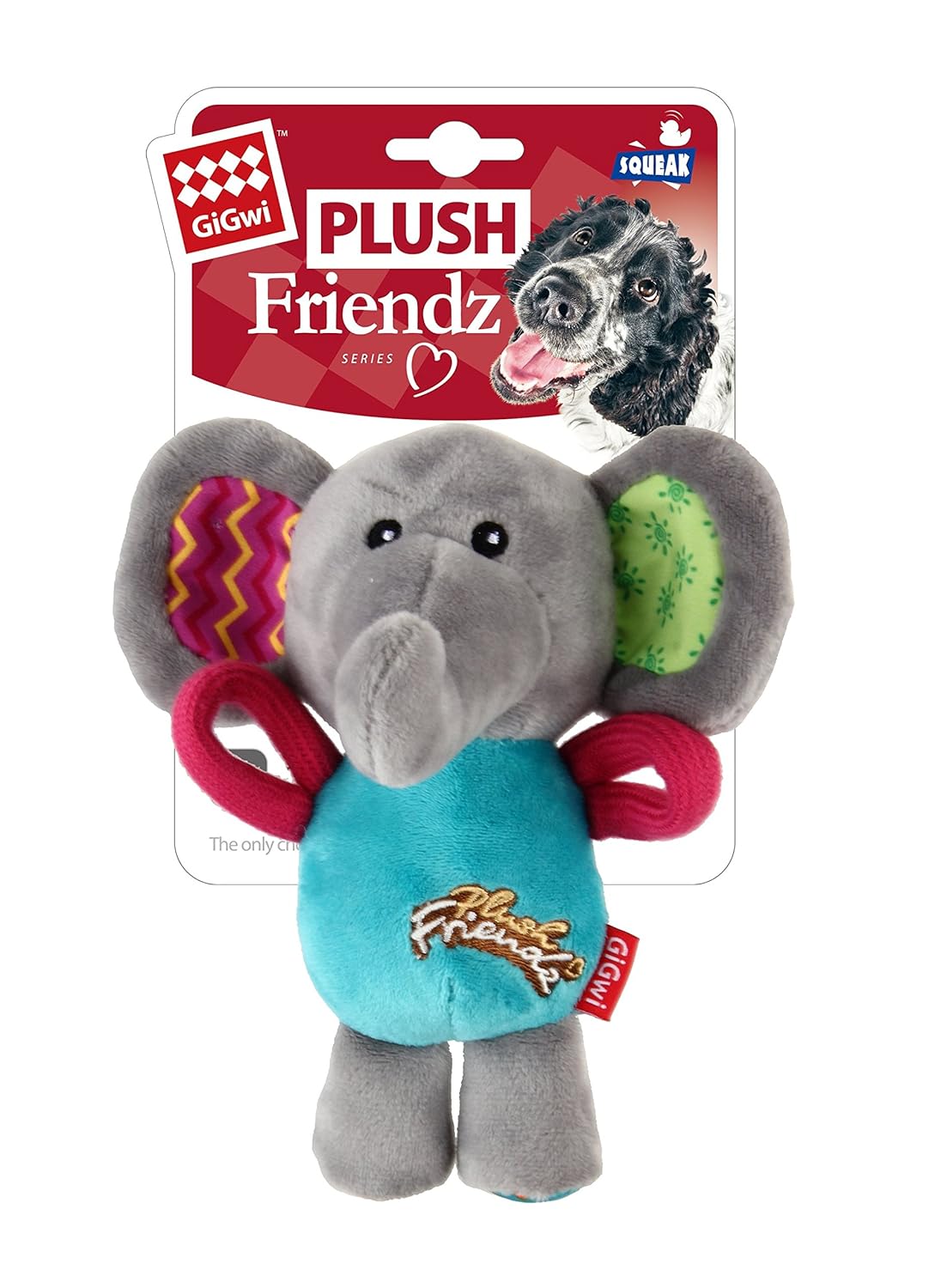 Plush Friendz Sesli Fil Köpek Oyuncağı