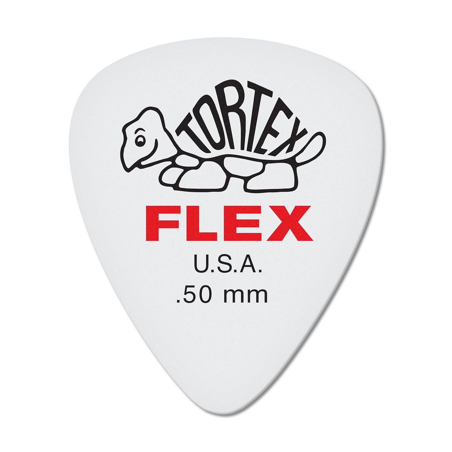 Médiators Jim Dunlop 0,50 mm Tortex Flex 0,50 mm torba de 72