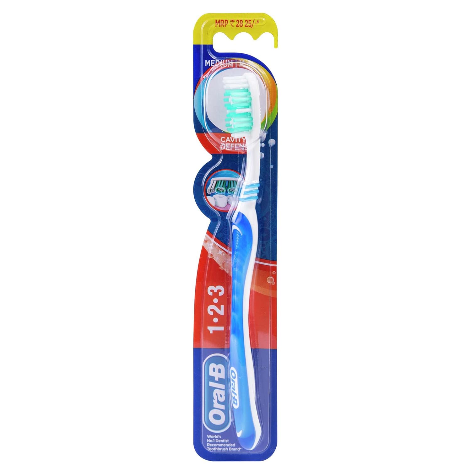 Oral-B 1-2-3 Cavity Defense Diş Fırçası Orta