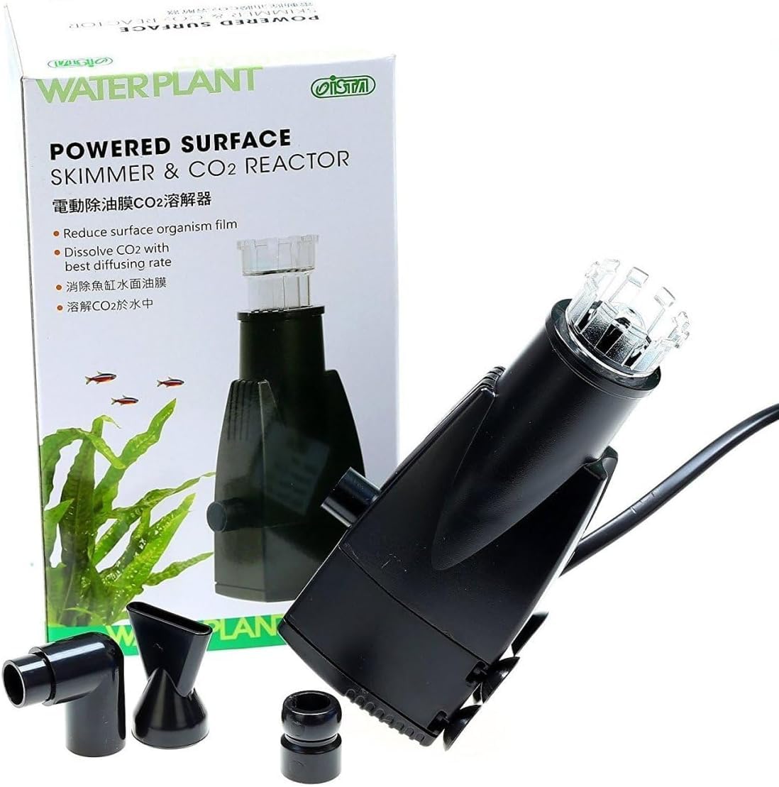 Ista Yüzey Temizleyici Powered Surface Skimmer ve CO2 Reaktör, Akvaryumlar İçin