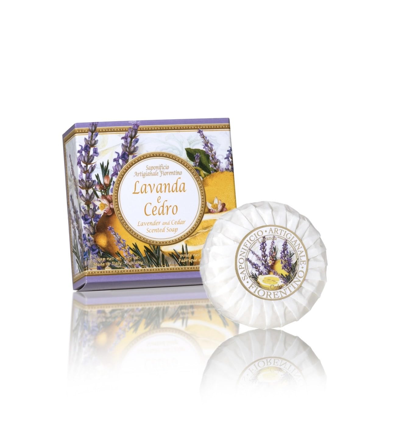 Saponificio Artigianale Fiorentino Sabun 100 Gr - Lavender And Cedar