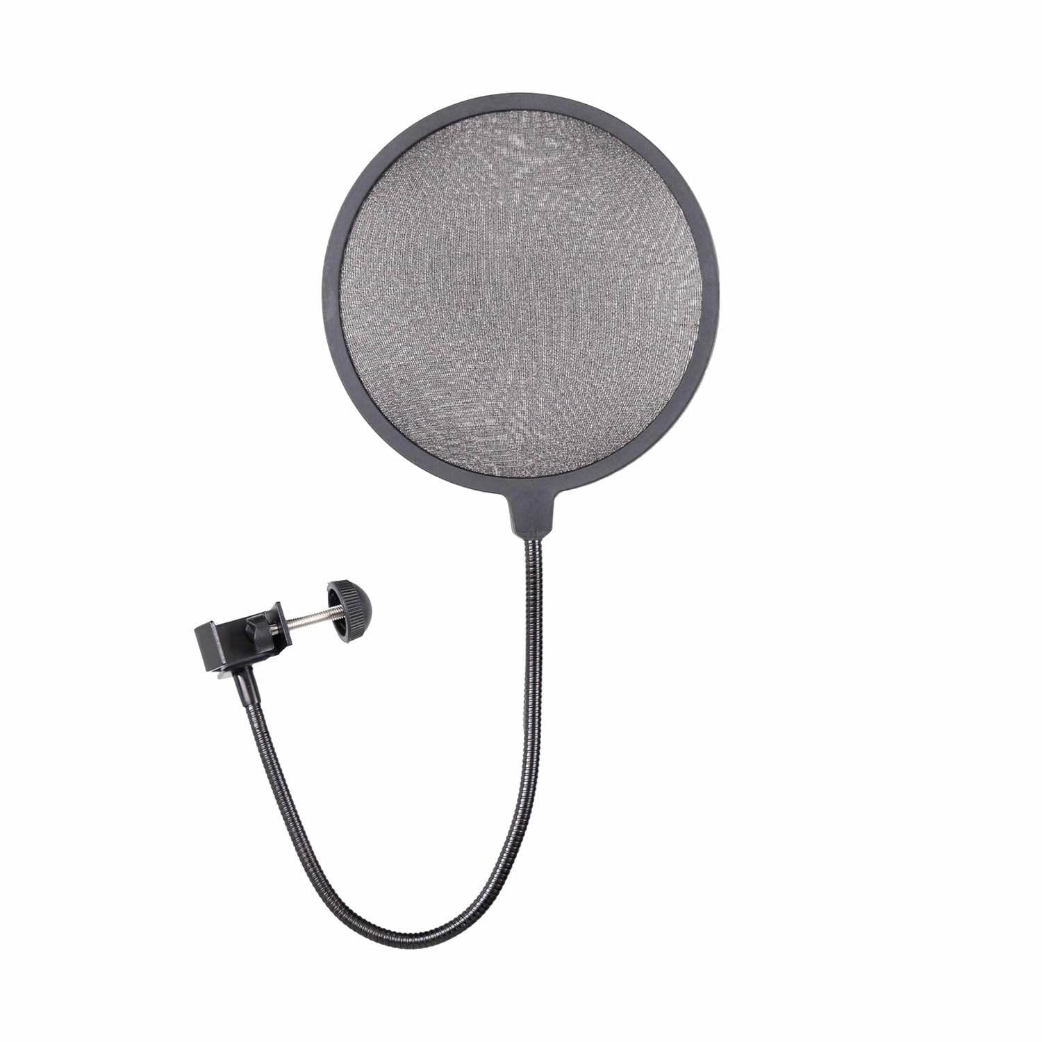 Gator Frameworks RI-POPFILTER Rok-It Takılabilir Mikrofon Pop Kalkanı, Siyah