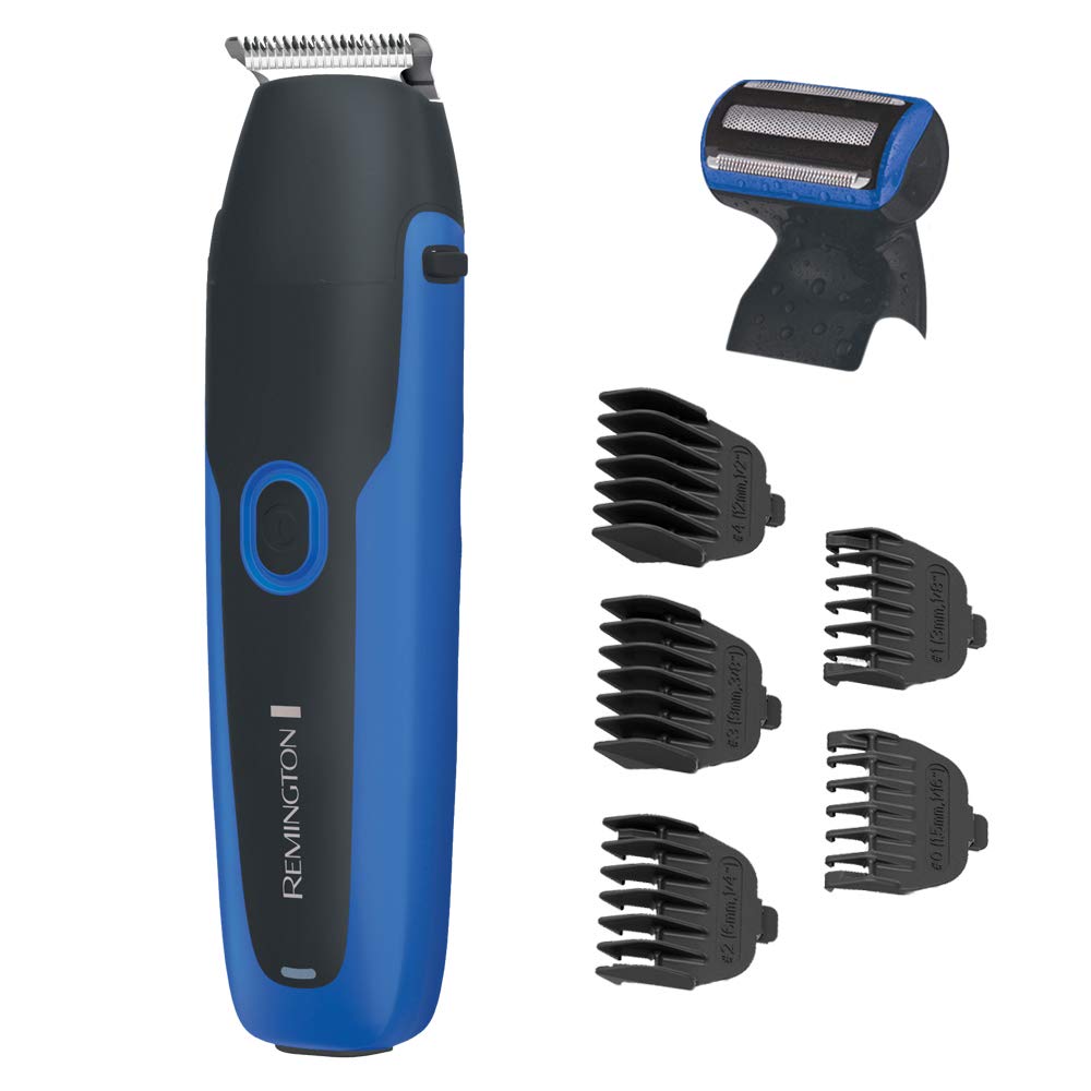 Remington BHT6255 Wettech Body Hair traş makinesi, mavi/siyah