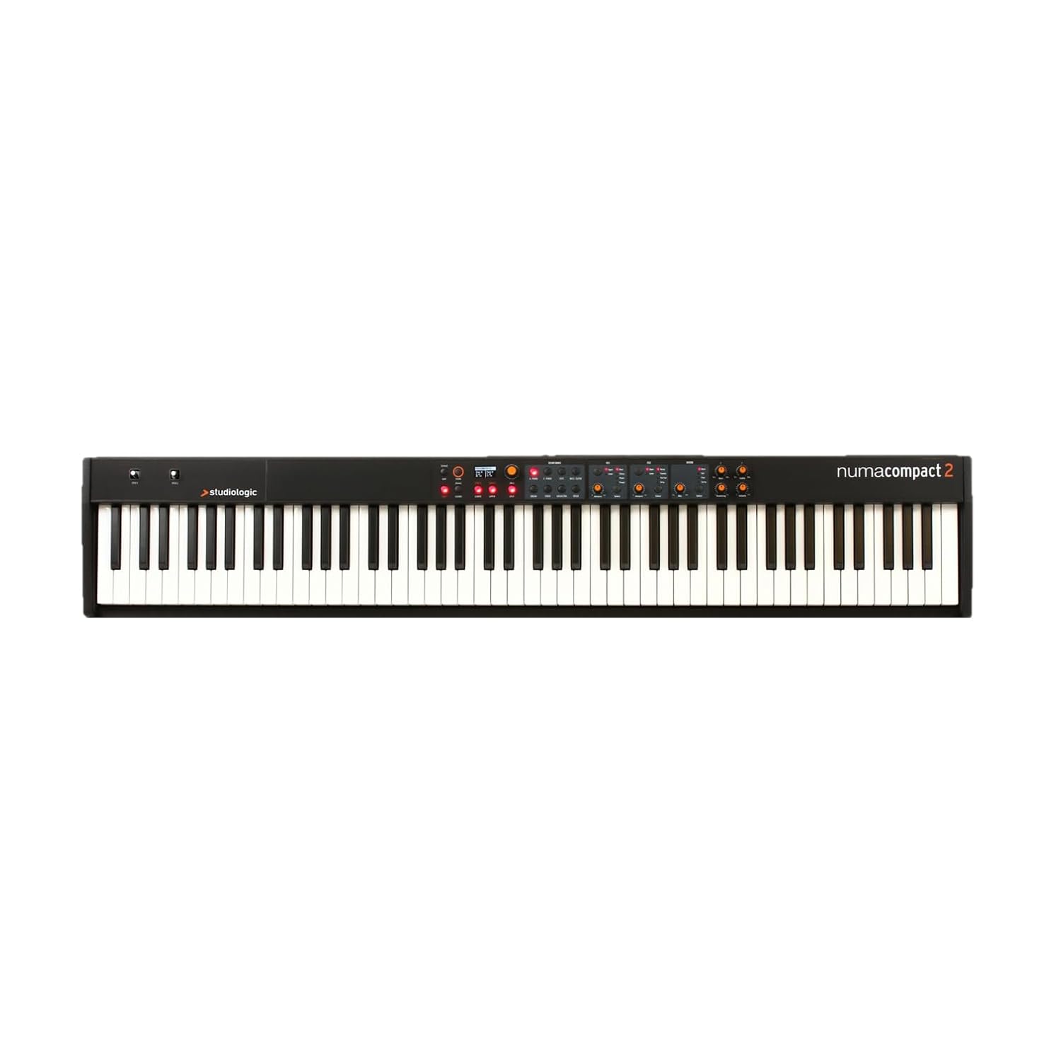 Studiologic By Fatar - Numa Compact 2 | 88-Tuş, Dahili Hoparlöre Sahip TP/9 MIDI/Piyano Yarı-Ağırlıklı Aksiyon - Aftertouch Özellikli