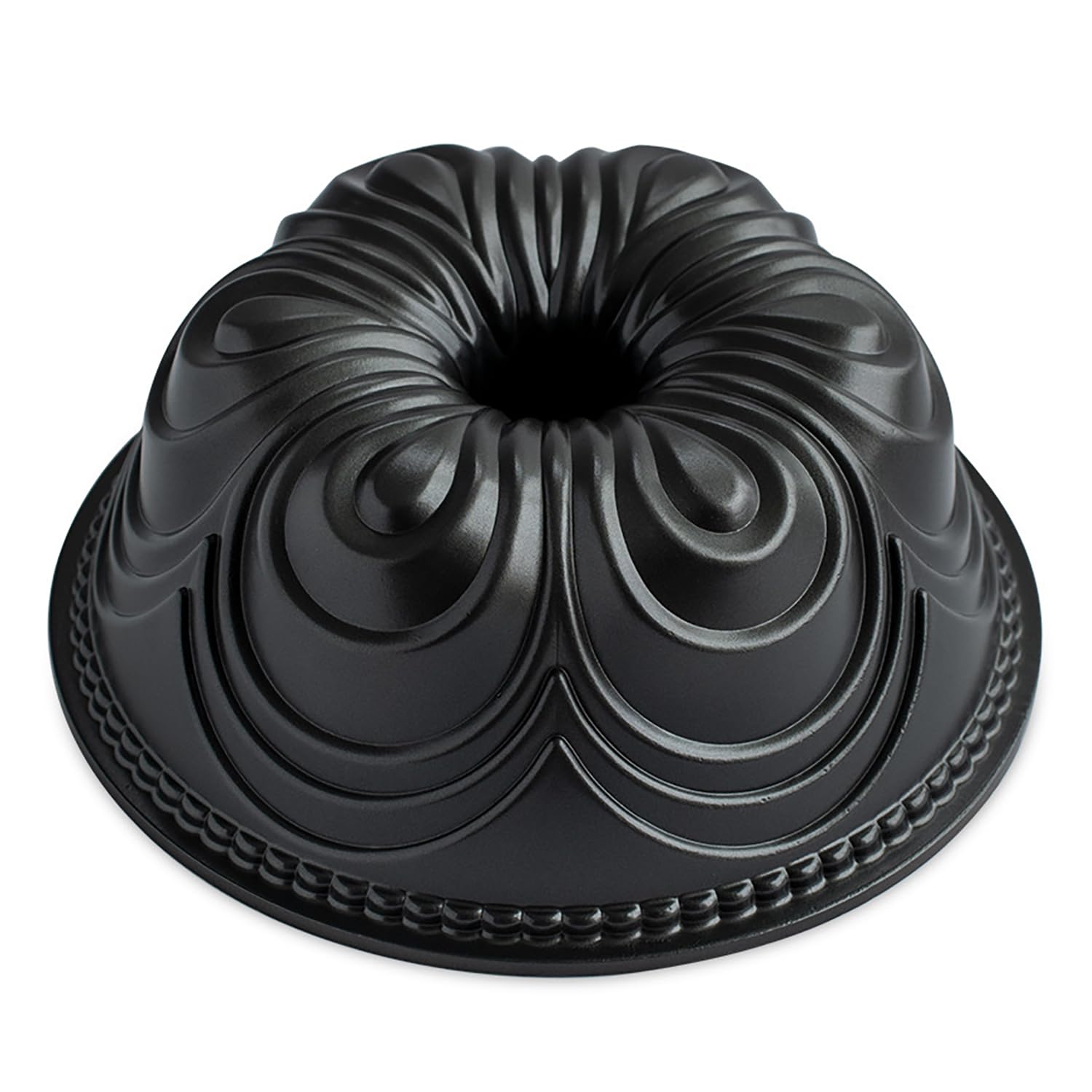 Nordic Ware yüksek kaliteli Gugelhupfform, alüminyum, altın, 24,9 X 24,9 X 9,7 cm
