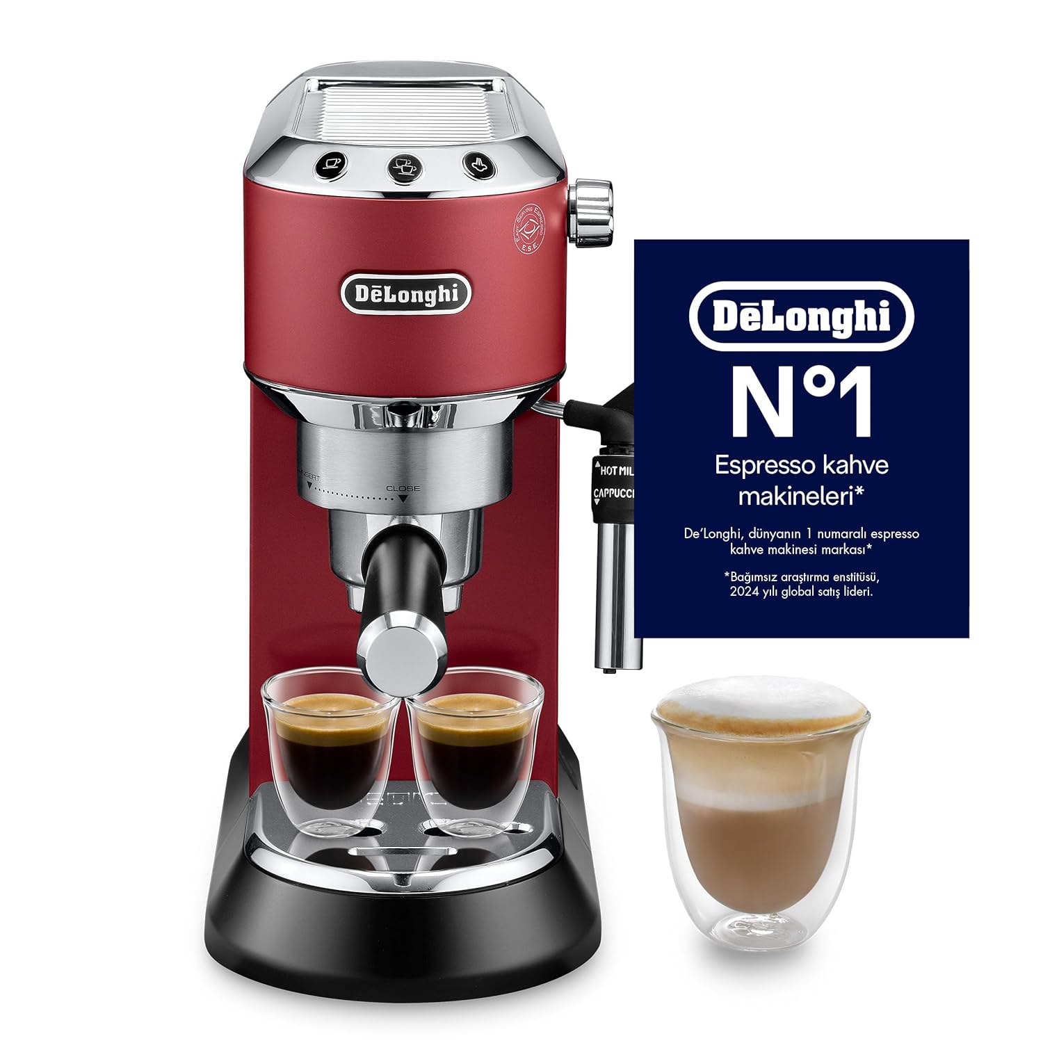 De'Longhi Dedica Manuel Espresso Makinesi EC 685.R