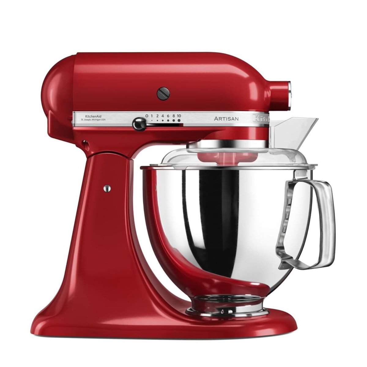 Kitchenaid Artisan 4, 8 L Stand Mikser 5KSM175PS Empire Red-EER