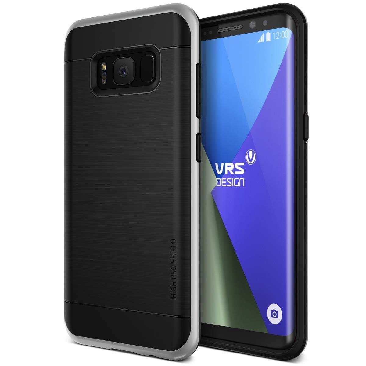 Vrs Design VRSG8P Galaxy S8 Plus High Pro Shield Kılıf, Gümüş