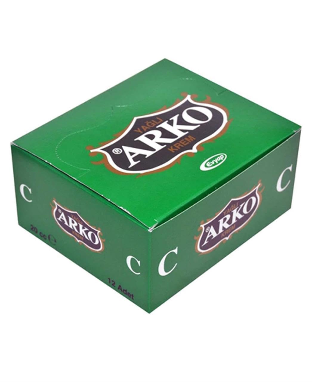 Arko Classic Yağlı Krem 20 Cc (12 Adet)