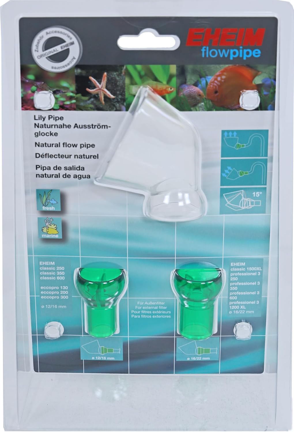 Eheim Lily Pipe 12/16-16/22