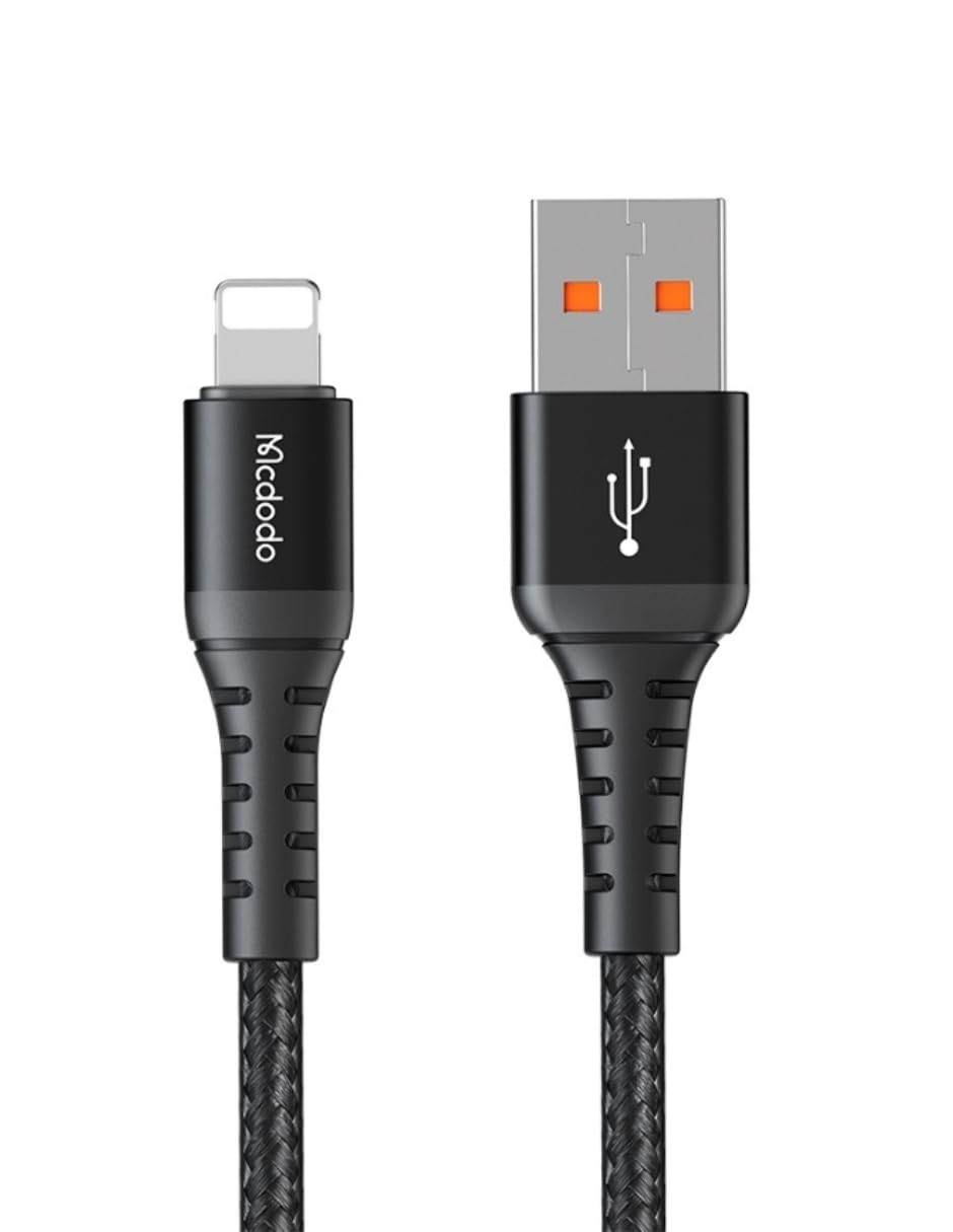 Mcdodo CA-2261 İphone Hızlı Data-Şarj Kablo 3A 1Mt - Siyah