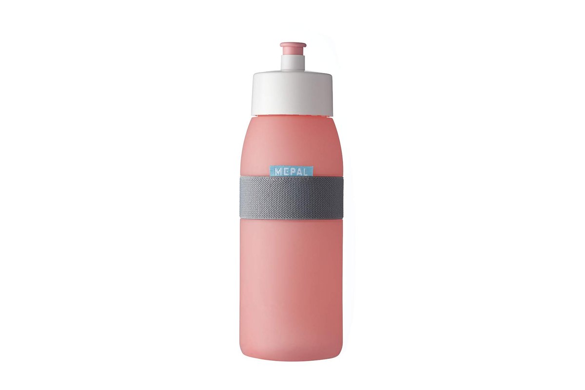 Mepal Ellipse Nordic Denim Sports su şişesi – 500 ml kapasite – Spor ve eğlence için pratik su şişesi – yumuşak çekmeli ağız parçası – bulaşık makinesinde yıkanabilir