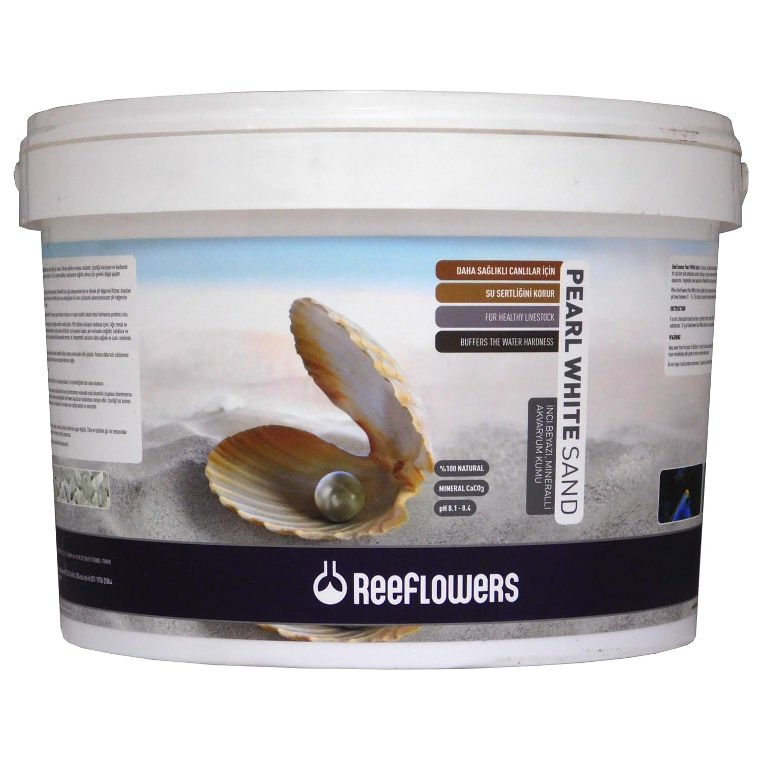 Reeflowers Pearl White Sand (1-1.5 mm) 25 Kg