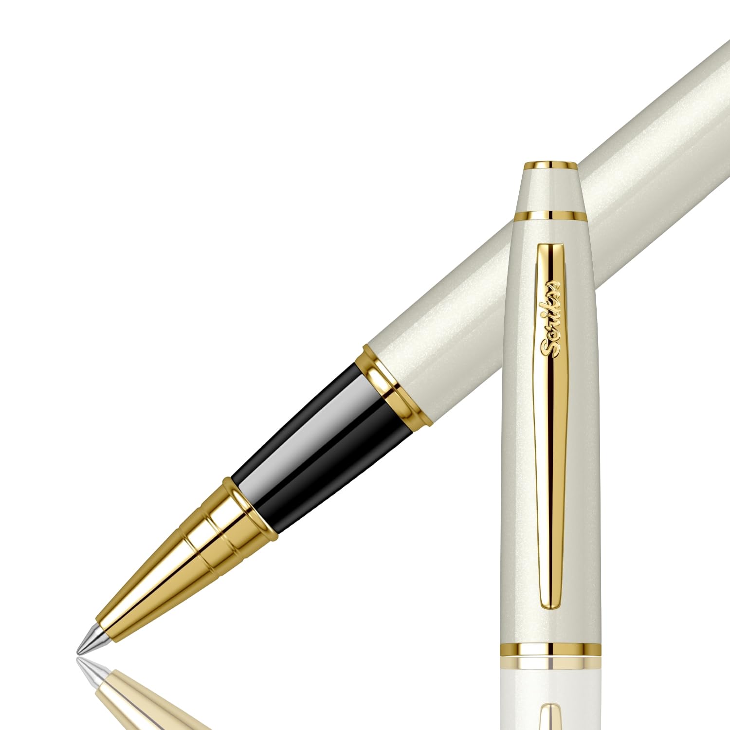 Scrikss Noble 35 Roller Kalem Inci Beyazı