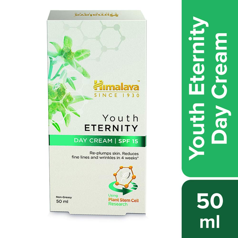 Himalaya Since 1930 Youth Eternity Yaşlanma Karşıtı Gündüz Kremi 50 ml, Nemlendirici, Dolgunlaştıcı, SPF 15, Yağsız