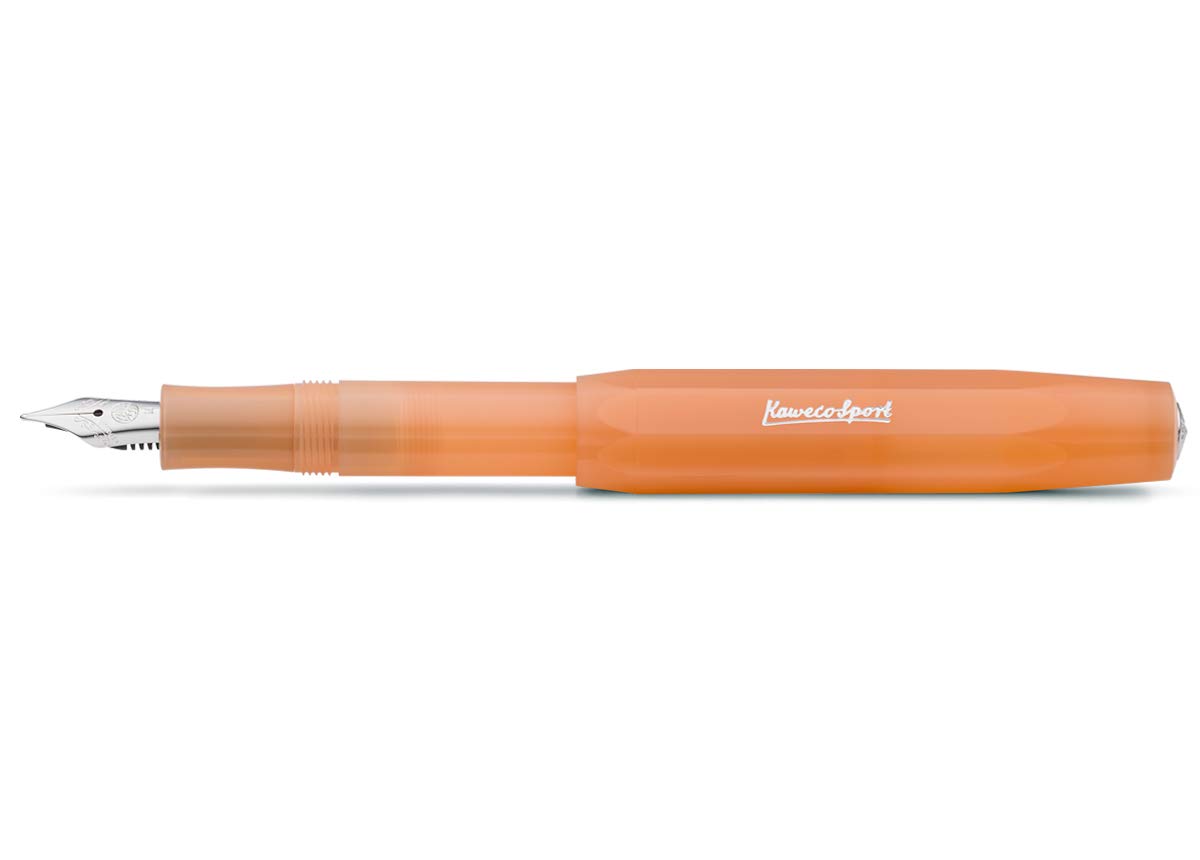 Kaweco 10001848 Frosted Sport Dolmakalem Şeftali Fine Uç