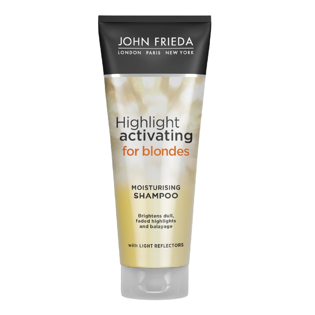John Frieda Sheer Blonde Sarı Saçlara Özel Cansız Ve Solmuş Işıltılar İçin Renk Canlandırıcı Şampuan 250 ml