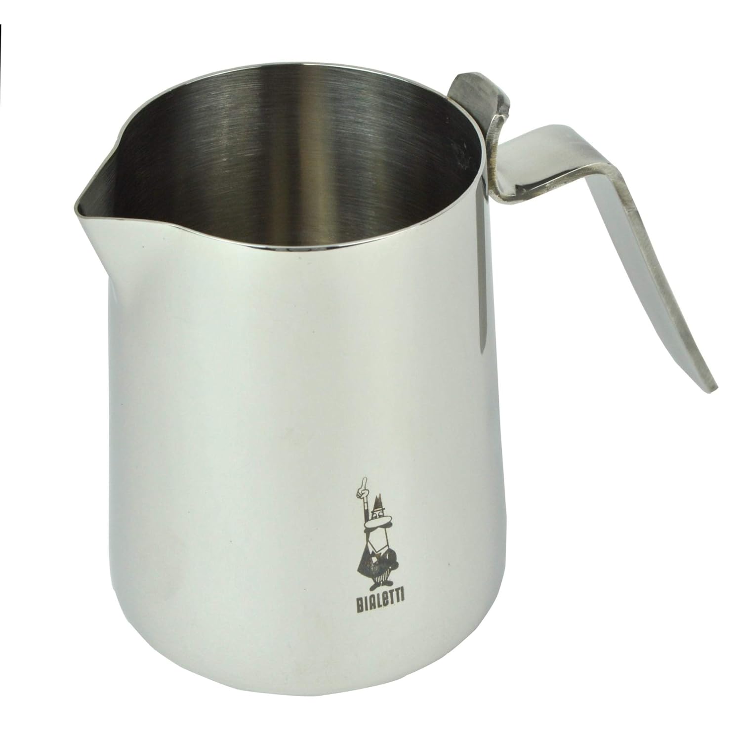 Bialetti 0001808 Süt Kabı, Paslanmaz Çelik, Gümüş, 20 cm