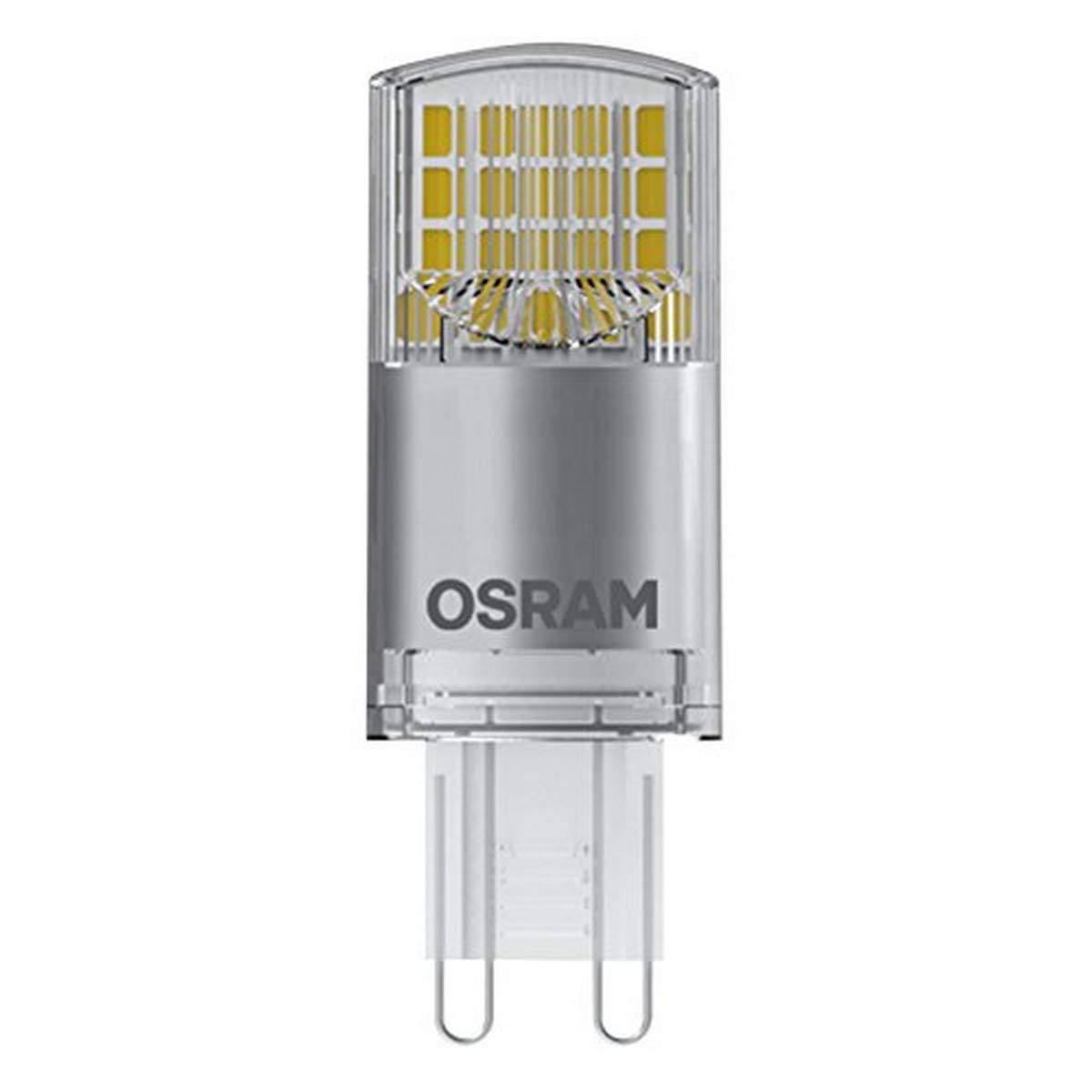 Osram 4058075812093 Led Star Ampul, Pin Cl 40, 3.8W, 2700 Kelvin, Sarı Işık G9 Duy, Sarı, 5.8 x 2 x 2 Cm