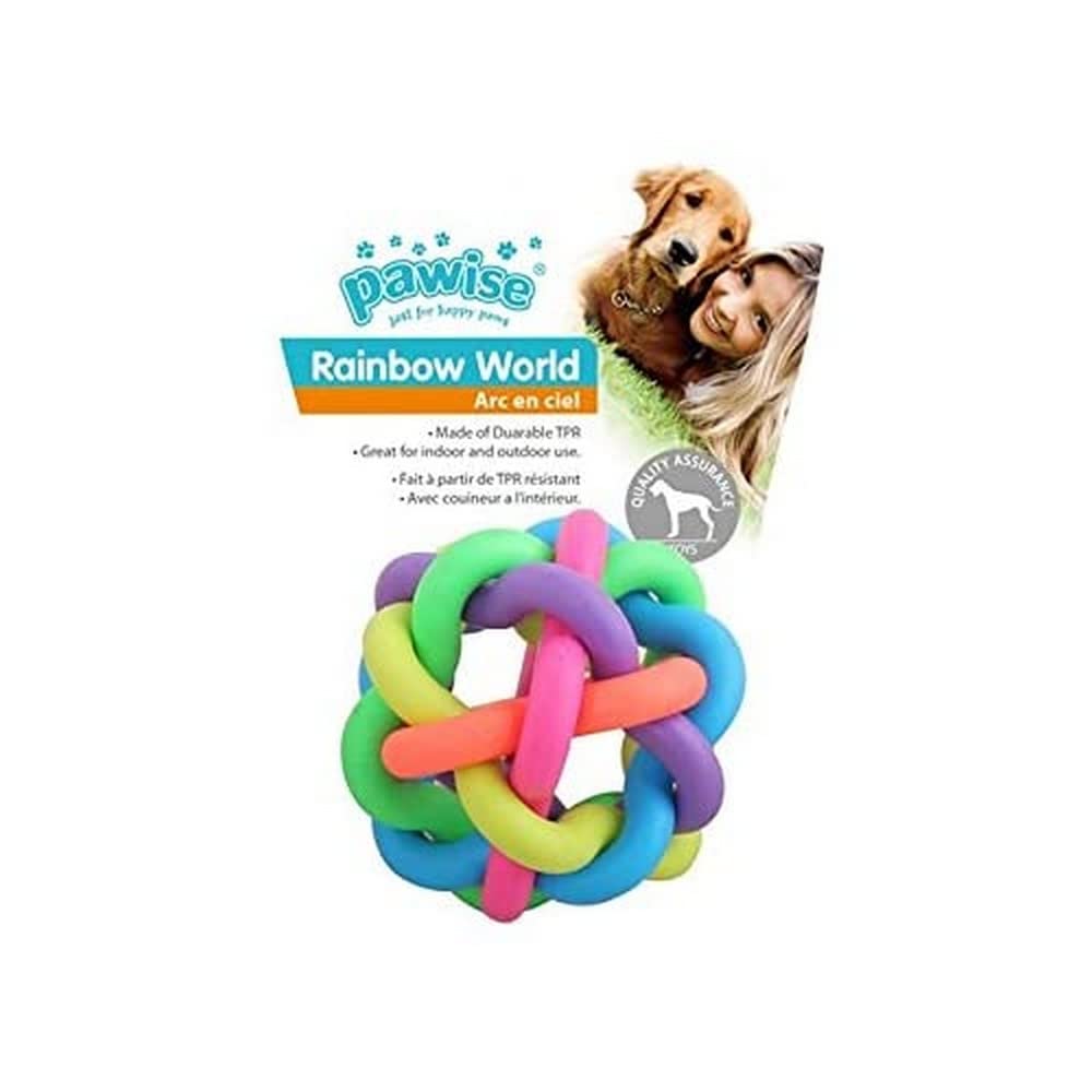 Pawise Rainbow World Örgü Top Ø 7,5 Cm