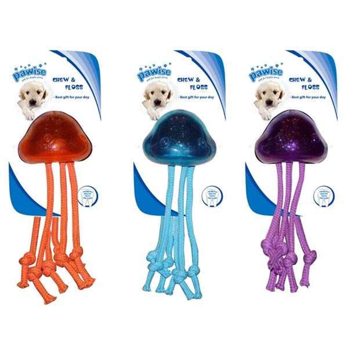 Pawise Denizanası Diş İpi Köpek Oyuncağı 15 cm