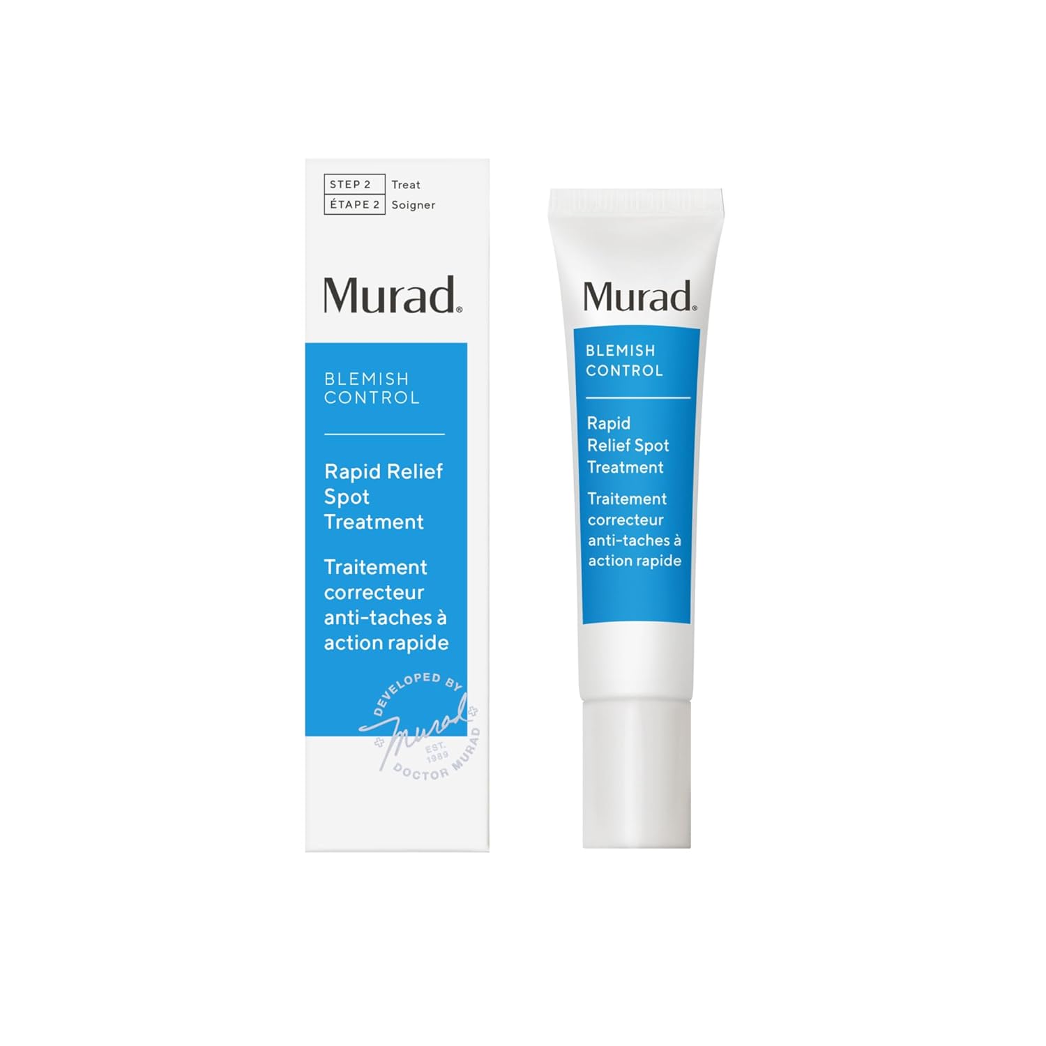 Murad Rapid Relief Spot Treatment - Lokal Sivilce Kurutucu Jel 1 Paket (1 x 15 ml)