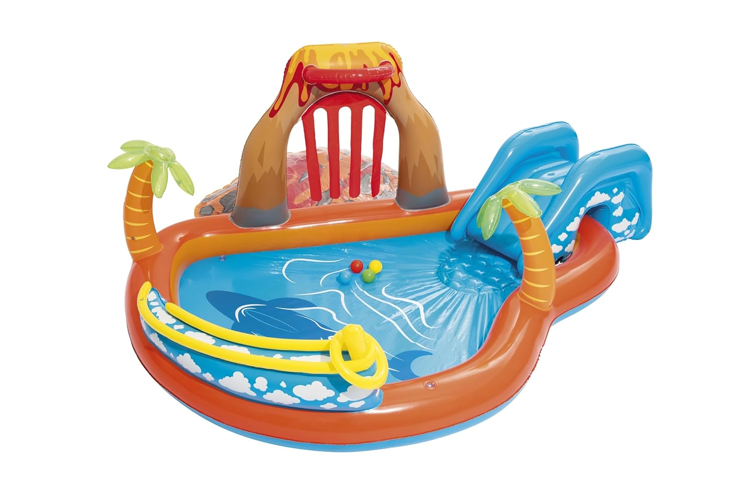 Bestway 53069 Lava lagün Play Center Planschbecken 104 x 104 x 41 cm
