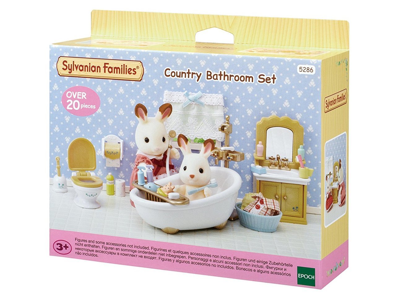 Sylvanian Families Banyo Seti Renkli 3+