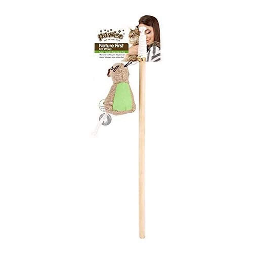 Pawise Nature First Kedi Oltası Fareli 35,5 cm