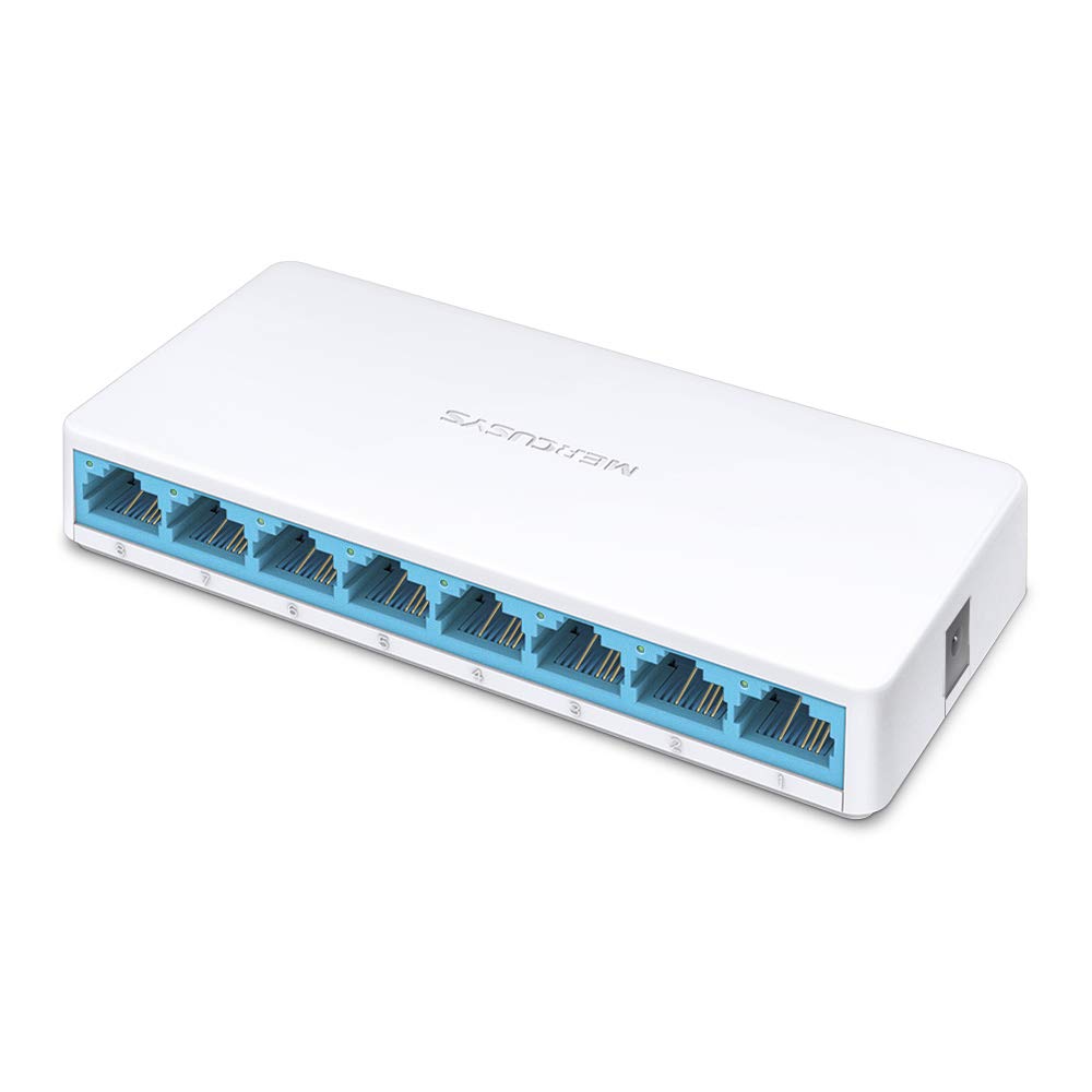 Mercusys MS108, 8-Port 10/100Mbps Desktop Switch