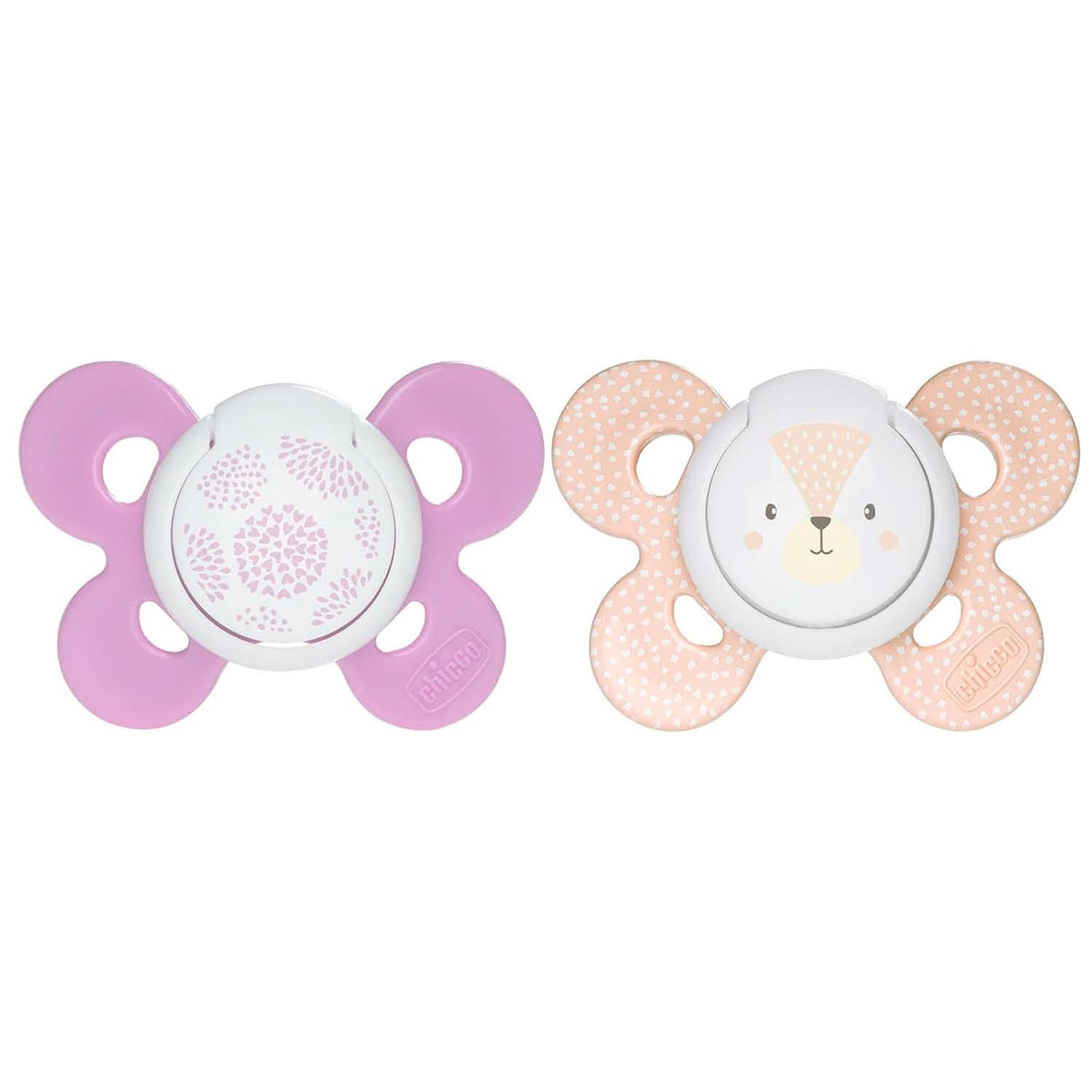 Chicco Physio Comfort Silikon Emzik (6-16 Ay, 2'li), Pembe