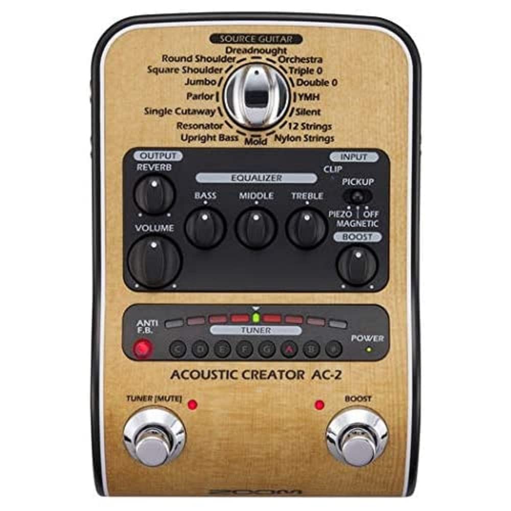 Zoom Ac-2 Akustik Creator Efekt Pedalı