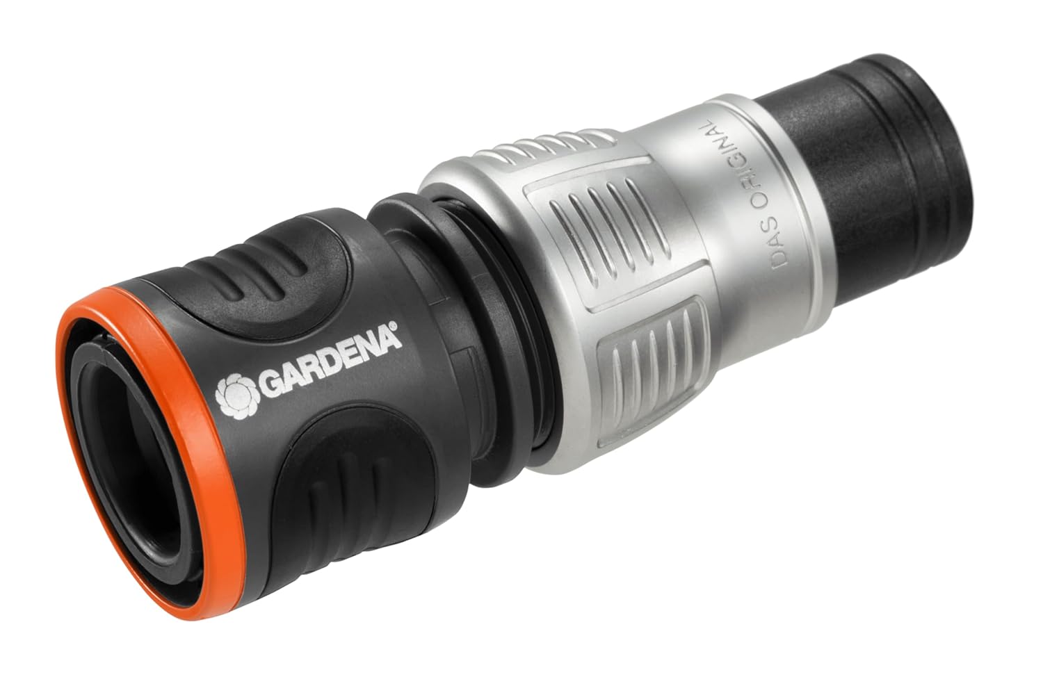 Gardena Stop konnektörü, donmaya dayanıklı, paketlenmiş, siyah, 13 mm (1/2") - 15 mm (5/8")