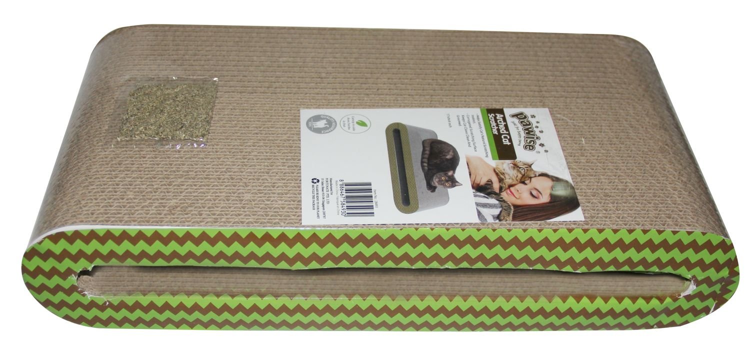 Pawise Doğal Kedi Otlu Elips Tırmalama Kartonu