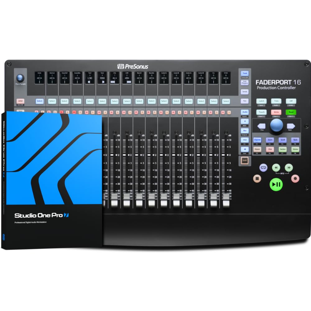 PreSonus FaderPort 16, 16-Fader DAW Mix Production Controller